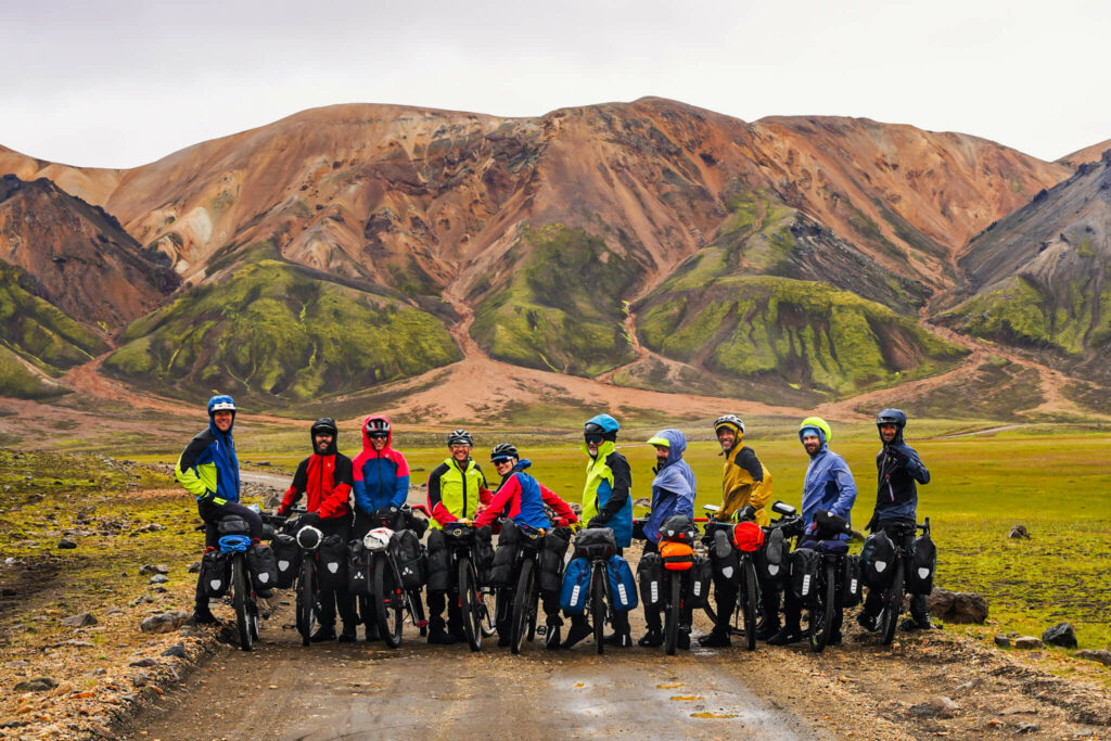 Gruppo Islanda in Bikepacking