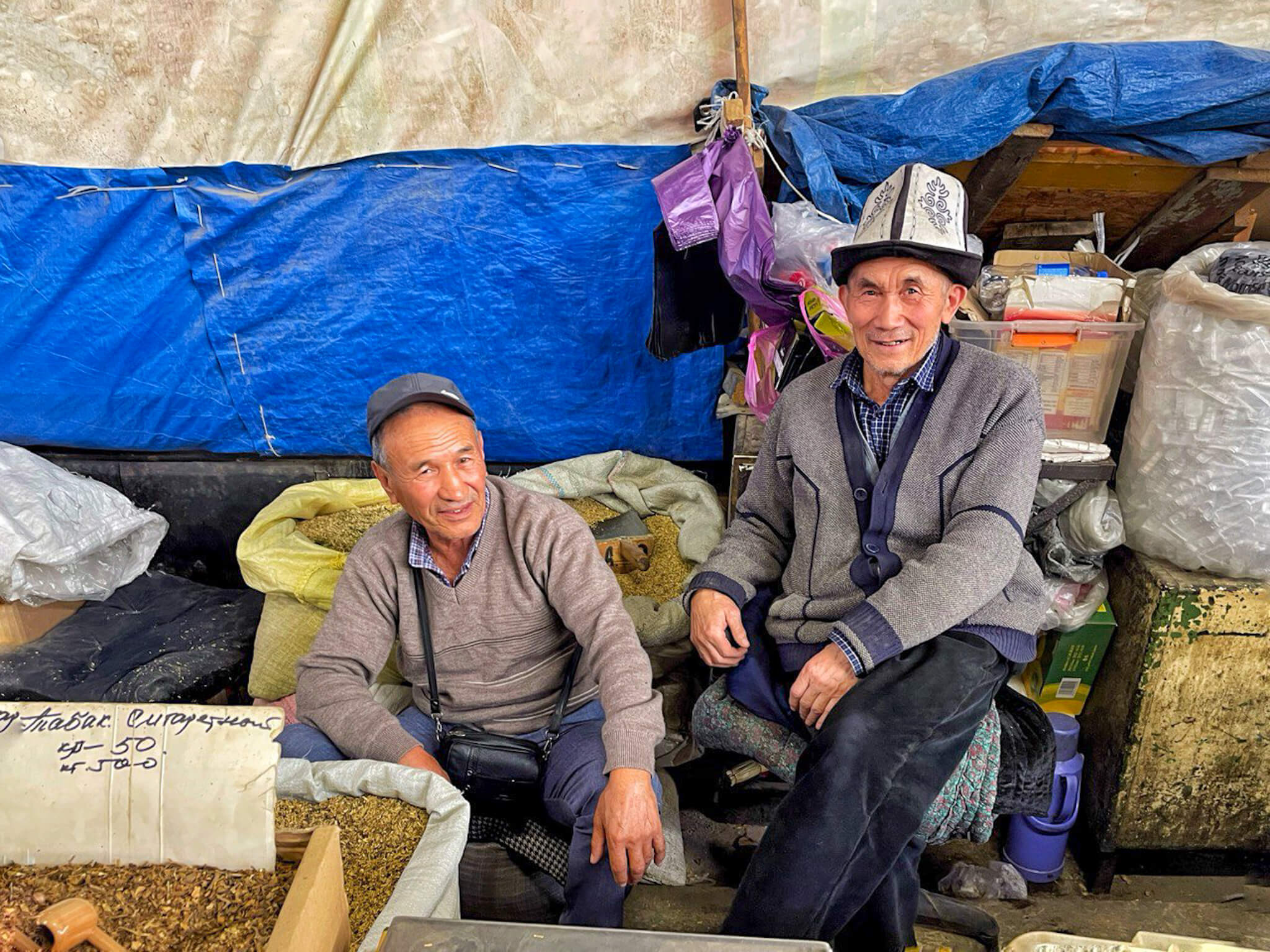 Mercato in Kirghisistan